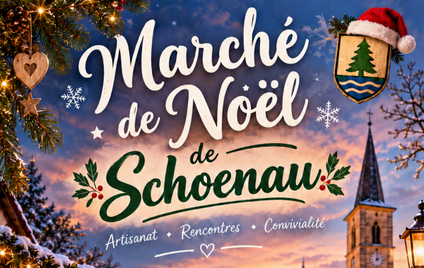 Marché de Noël de Schoenau : recherche d’exposants artisanaux