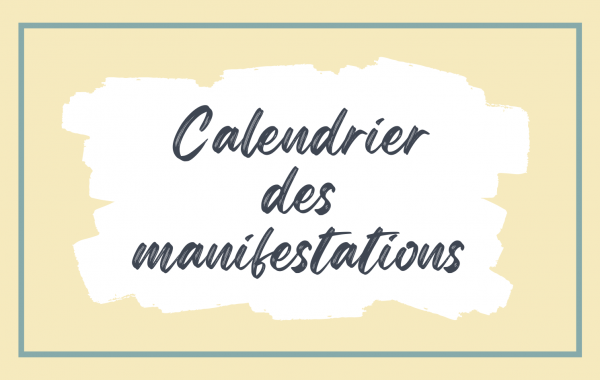 Agenda des manifestations