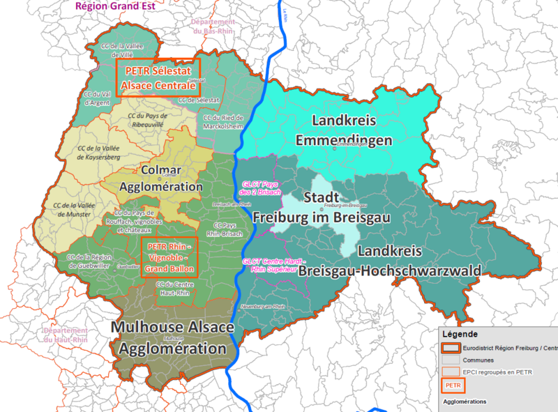 Eurodistrict Freiburg – Centre et sud Alsace